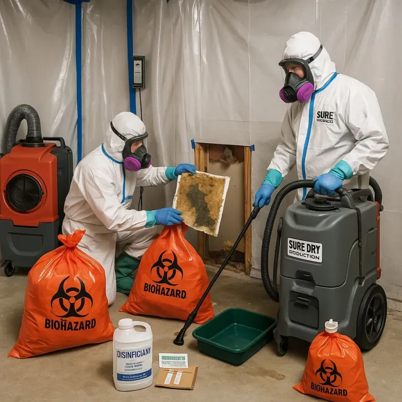 Contaminated Water Handling Protocols process in Marshall, MO