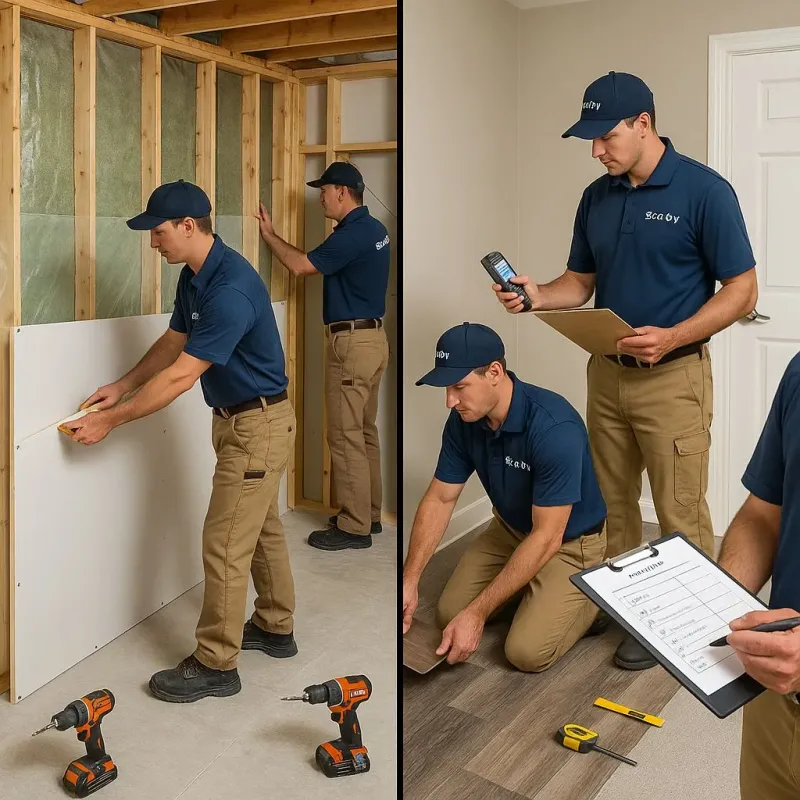 Repairs and Reconstruction process in Marshall, MO
