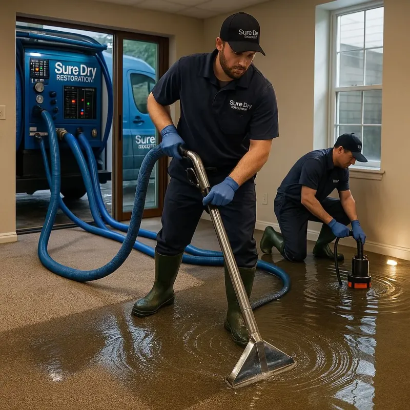 Water Extraction and Removal process in Marshall, MO